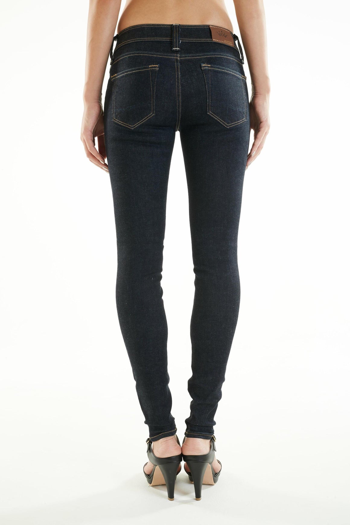 ブラッパーズ スパイラル スキニー フィット シェイプアップ ジーンズ / デニム ワンウォッシュ