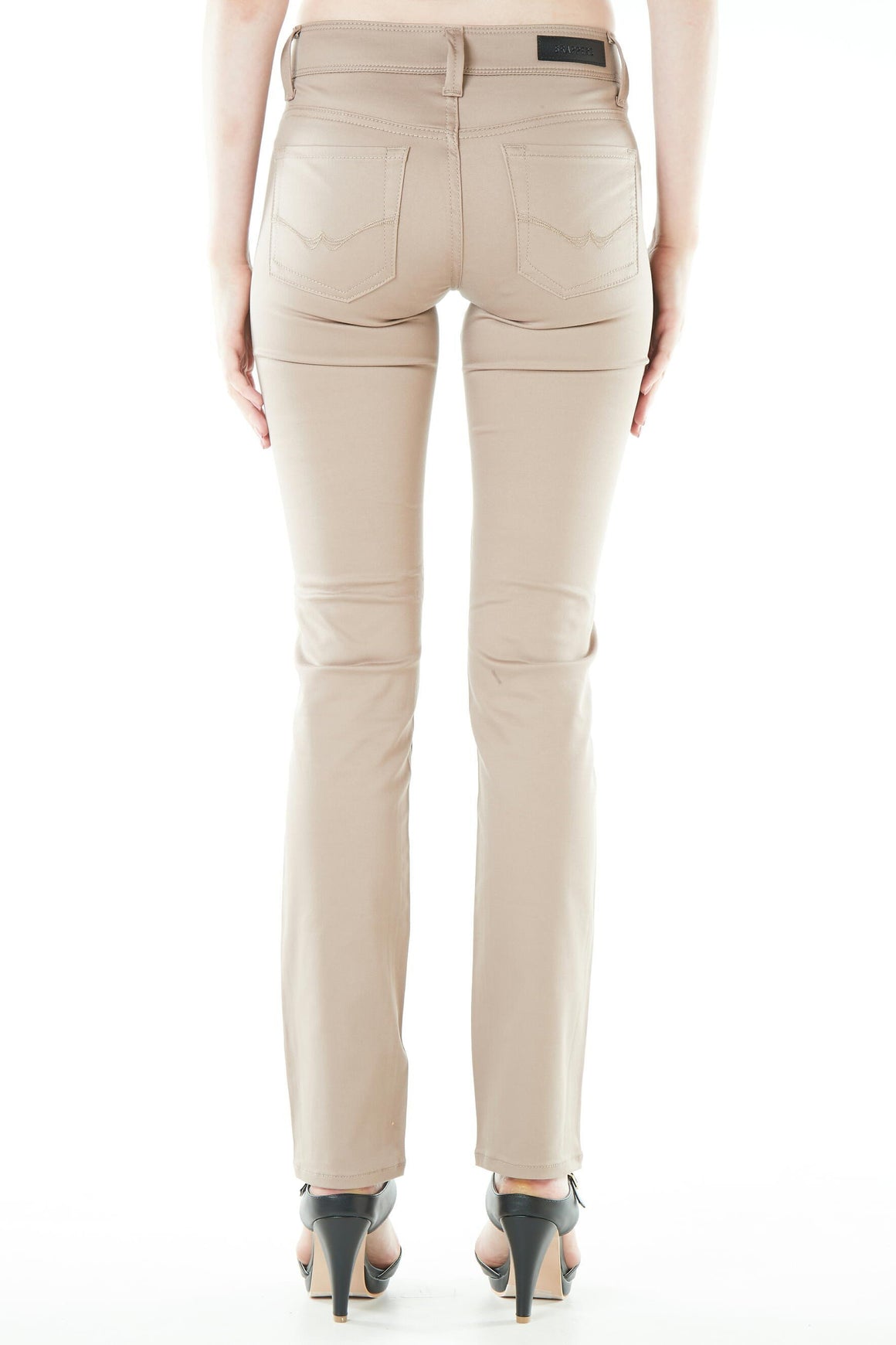 ブラッパーズ ストレート フィット 高品質 ハイブリッド 素材 カーキ