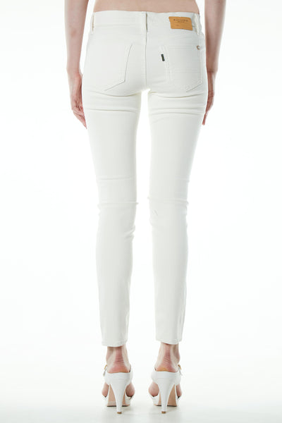 ブラッパーズ ビッグジョン コンプリートフリー スキニー フィット ストレッチ ジーンズ / デニム 透けない ホワイト 白