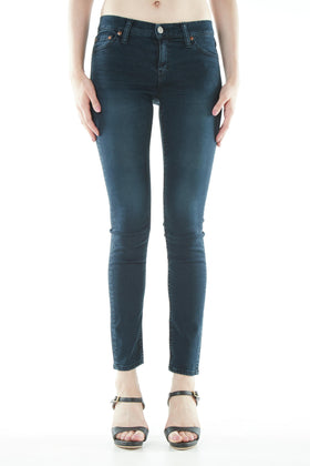 ブラッパーズ ビッグジョン コンプリートフリー スキニー フィット ストレッチ ジーンズ / デニム ブルー ブラック 特殊加工