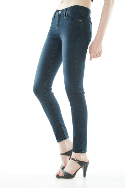 ブラッパーズ ビッグジョン コンプリートフリー スキニー フィット ストレッチ ジーンズ / デニム ブルー ブラック 特殊加工