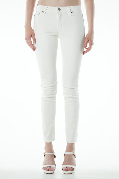 ブラッパーズ ビッグジョン コンプリートフリー スキニー フィット ストレッチ ジーンズ / デニム 透けない ホワイト 白