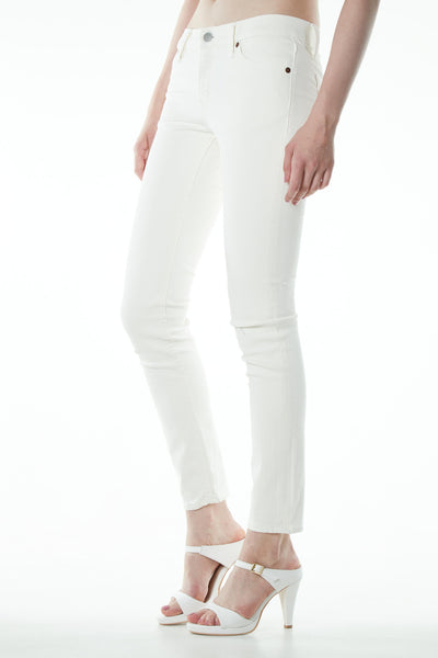 ブラッパーズ ビッグジョン コンプリートフリー スキニー フィット ストレッチ ジーンズ / デニム 透けない ホワイト 白