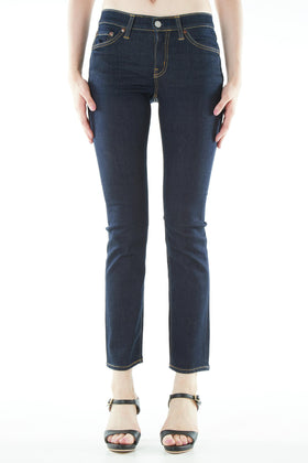 ブラッパーズ ビッグジョン コンプリートフリー スリム テーパード ストレッチ ジーンズ / デニム ワンウォッシュ