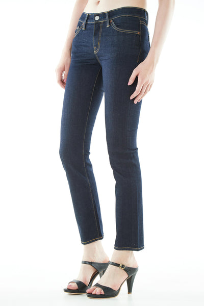 ブラッパーズ ビッグジョン コンプリートフリー スリム テーパード ストレッチ ジーンズ / デニム ワンウォッシュ