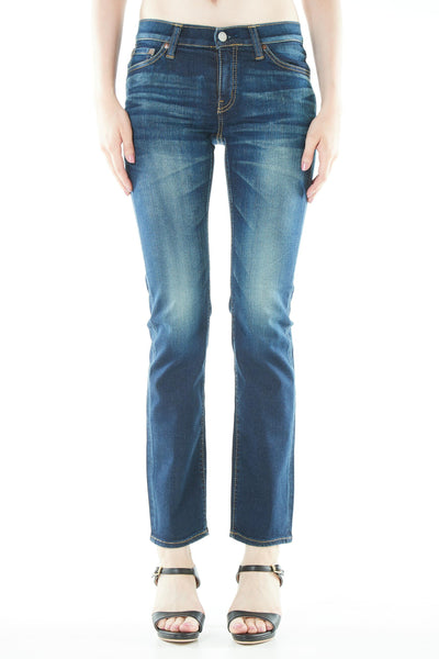 ブラッパーズ ビッグジョン コンプリートフリー スリム テーパード ストレッチ ジーンズ / デニム ダークブルー