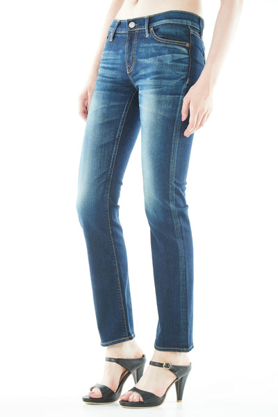 ブラッパーズ ビッグジョン コンプリートフリー スリム テーパード ストレッチ ジーンズ / デニム ダークブルー