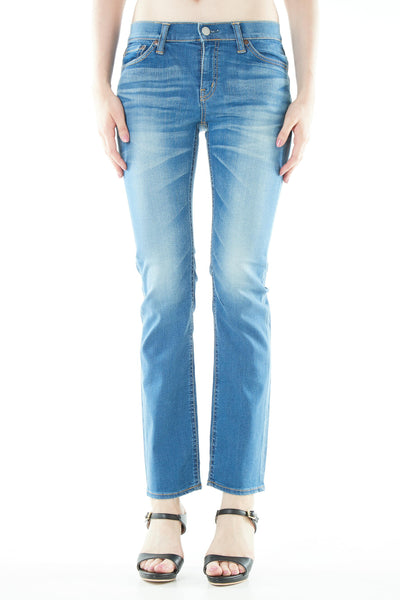 ブラッパーズ ビッグジョン コンプリートフリー スリム テーパード ストレッチ ジーンズ / デニム ブルー