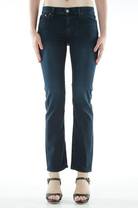 ブラッパーズ ビッグジョン コンプリートフリー スリム テーパード ストレッチ ジーンズ / デニム ブルー ブラック 特殊加工