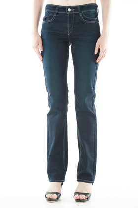 ブラッパーズ ストレート フィット 高品質 ジーンズ / デニム ダークブルー