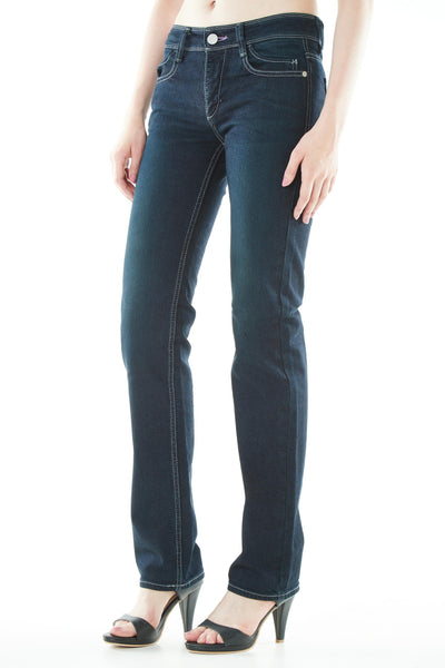 ブラッパーズ ストレート フィット 高品質 ジーンズ / デニム ダークブルー