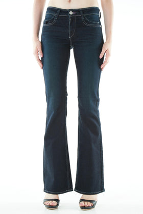 ブラッパーズ フレア ブーツカット高品質 ジーンズ / デニム ダークブルー