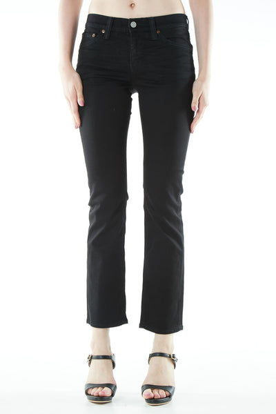 ブラッパーズ ビッグジョン コンプリートフリー スリム テーパード ストレッチ ジーンズ / デニム ブラック 黒