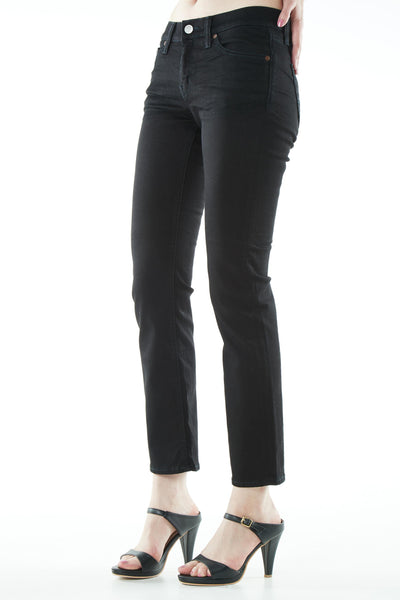 ブラッパーズ ビッグジョン コンプリートフリー スリム テーパード ストレッチ ジーンズ / デニム ブラック 黒