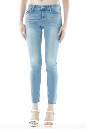 ブラッパーズ ビッグジョン コンプリートフリー スキニー フィット ストレッチ ジーンズ / デニム ライトブルー