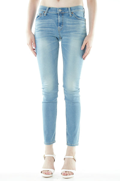 ブラッパーズ ビッグジョン コンプリートフリー スキニー フィット ストレッチ ジーンズ / デニム ライトブルー