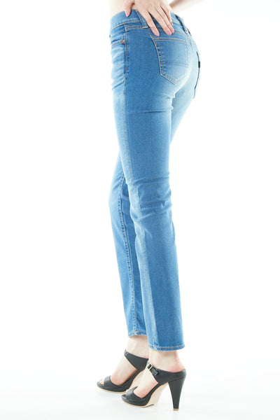 ブラッパーズ ビッグジョン コンプリートフリー スリム テーパード ストレッチ ジーンズ / デニム ブルー