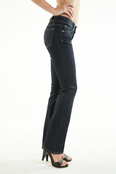 ブラッパーズ スパイラル スキニー フレア シェイプアップ ジーンズ / デニム ワンウォッシュ