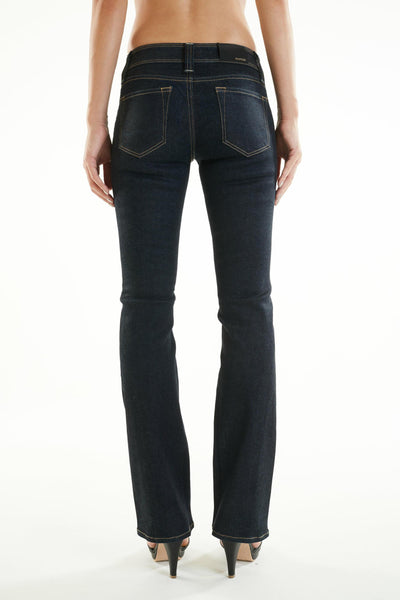 ブラッパーズ スパイラル スキニー フレア シェイプアップ ジーンズ / デニム ワンウォッシュ