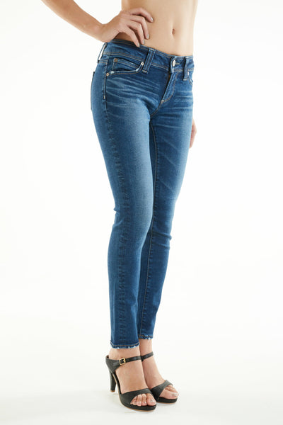 ブラッパーズ スパイラル スキニー シェイプアップ ジーンズ / デニム ブルー