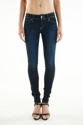 ブラッパーズ スパイラル スキニー フィット シェイプアップ ジーンズ / デニム ダークブルー