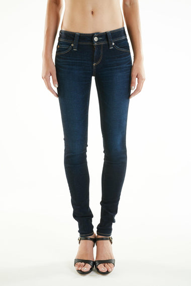 ブラッパーズ スパイラル スキニー フィット シェイプアップ ジーンズ / デニム ダークブルー