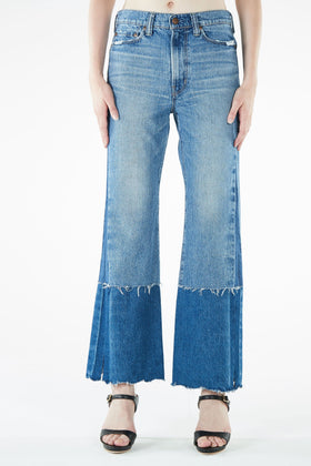 ブラッパーズ フレア ブーツカット ジーンズ / デニム 切替