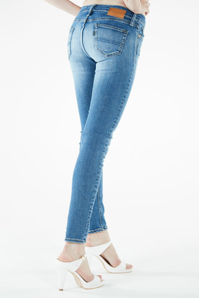 ブラッパーズ ビッグジョン コンプリートフリー スキニー フィット ストレッチ ジーンズ / デニム ブルー