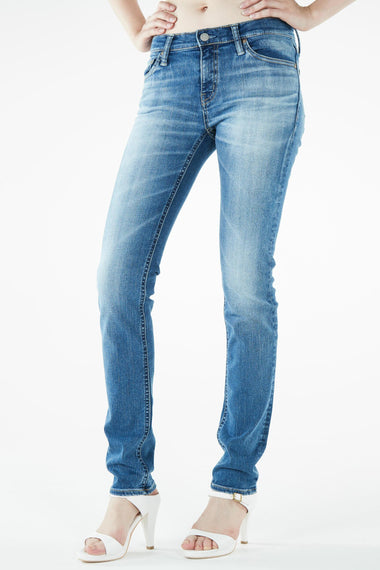 ブラッパーズ ビッグジョン コンプリートフリー スリム テーパード ストレッチ ジーンズ / デニム ブルー