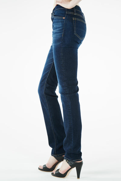 ブラッパーズ ビッグジョン コンプリートフリー スリム テーパード ストレッチ ジーンズ / デニム ダークブルー