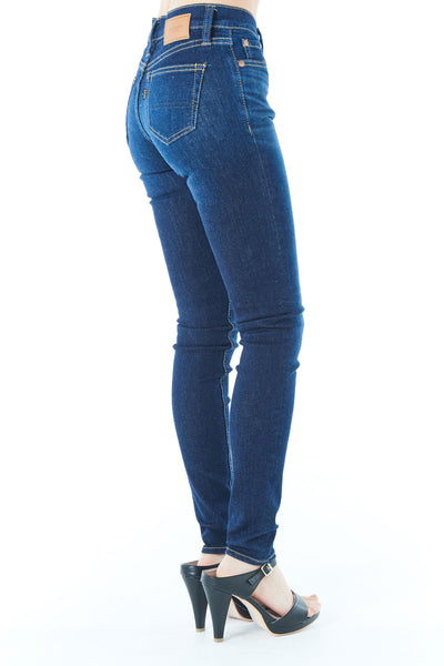 ブラッパーズ ビッグジョン コンプリートフリー スキニー ストレッチ ジーンズ / デニム ダークブルー