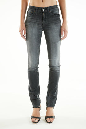 ブラッパーズ ビッグジョン コンプリートフリー スリム テーパード ストレッチ ジーンズ / デニム ブラック 加工