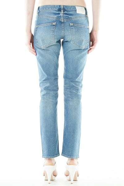 ブラッパーズ ガールフレンド ボーイフレンド フィット 高品質 ジーンズ / デニム ライトブルー