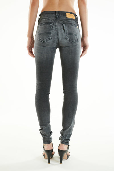 ブラッパーズ ビッグジョン コンプリートフリー スキニー フィット ストレッチ ジーンズ / デニム ブラック 加工 黒