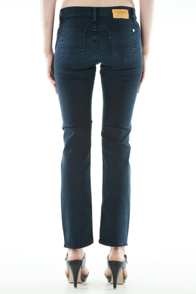 ブラッパーズ ビッグジョン コンプリートフリー スリム テーパード ストレッチ ジーンズ / デニム ブルー ブラック 特殊加工