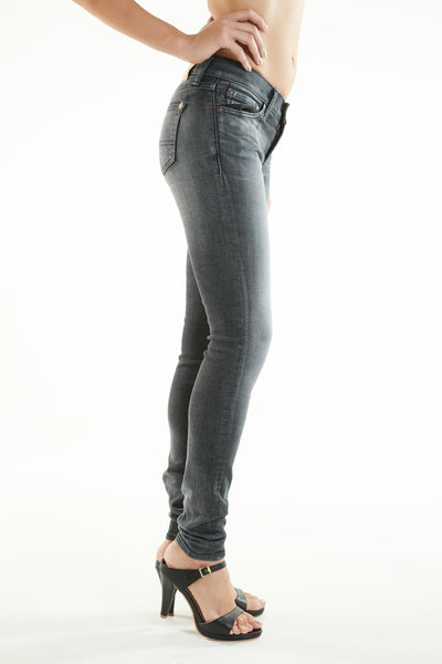 ブラッパーズ ビッグジョン コンプリートフリー スキニー フィット ストレッチ ジーンズ / デニム ブラック 加工 黒