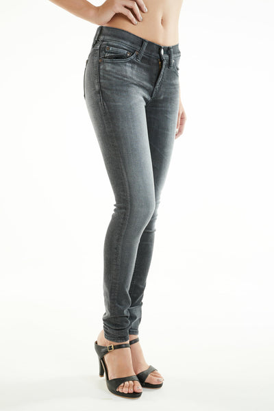 ブラッパーズ ビッグジョン コンプリートフリー スキニー フィット ストレッチ ジーンズ / デニム ブラック 加工 黒