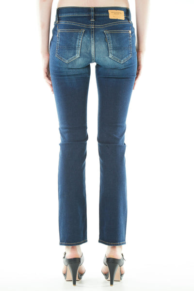 ブラッパーズ ビッグジョン コンプリートフリー スリム テーパード ストレッチ ジーンズ / デニム ダークブルー