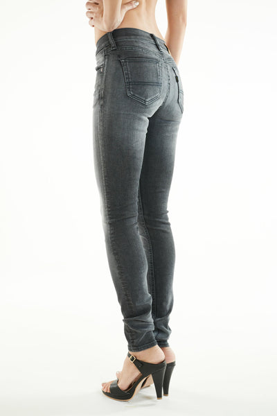 ブラッパーズ ビッグジョン コンプリートフリー スキニー フィット ストレッチ ジーンズ / デニム ブラック 加工 黒